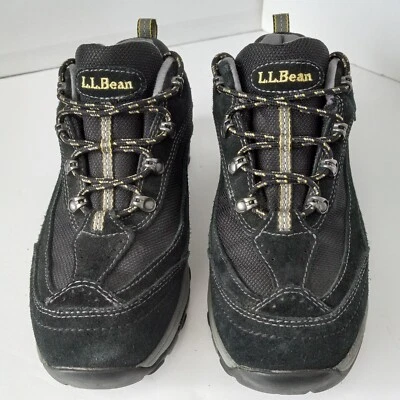 Туфли туристические женские LL Bean TEK 2,5 размер 7,5 М Primaloft водонепроницаемые черные замшевые б/у в отличном состоянии - Изображение 1 из 4