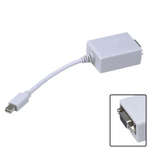 Mini DisplayPort DP Male to VGA Female Monitor Adapter Converter Mac MacBook - Picture 1 of 3