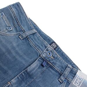 Meyer NWT Jeans Size 33 US Super Slim Solid Light Blue Cotton Blend