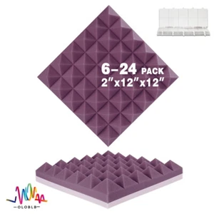 Sound Insulation Acoustic Foam Panel For Studio Room Wall Soundproof Sponge Pad - Picture 1 of 11