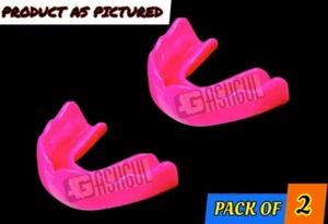 2PCS Stress Mouth Guard Night Teeth Clenching Grinding Sleep Dental Bite - Picture 1 of 3