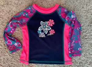 Girl's Rashguard - Sun protection with UVP 50! - Ideal for 3 years old and up - Picture 1 of 3