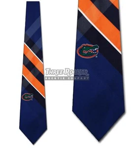 Florida Gators Ties FREE SHIPPING Mens Gators Necktie Licensed Neck Tie NWT - Picture 1 of 3