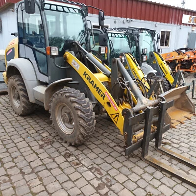 Radlader Kramer 5065 Bj.18 mit Schaufel + Palettengabel 1800 Std.Bereifung neuwe - Bild 1 von 4