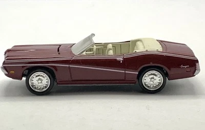 2001 Johnny Lightning 1969 Mercury Cougar Summer of '69 Red Convertible Loose - Image 1 of 4