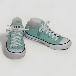 Women’s Size 8 Men’s Size 6 All Star Converse Mint Green Sneakers Tennis Shoes - Picture 1 of 7