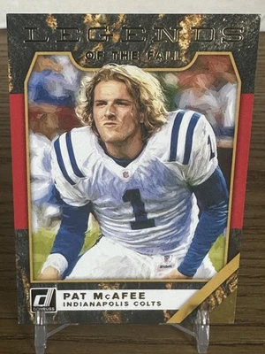 2019 Donruss #LF-4 Pat McAfee Legends of the Fall Indianapolis Colts - Image 1 of 2