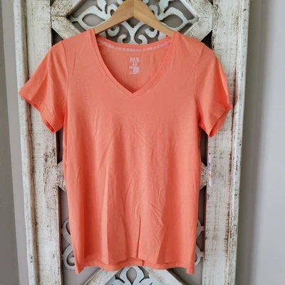 Camiseta para mujer Hue S ropa de dormir manga corta cuello en V ropa de salón pijama de ocio deportivo Foto 1 de 4