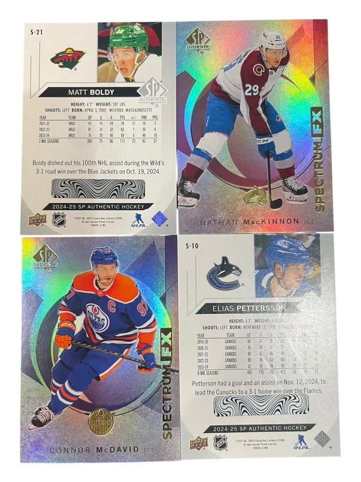 2024-25 SP Authentic SPECTRUM FX Bounty Unscratched ( U Pick from List ) *Codes* - Image 1 of 1