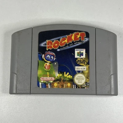 Rocket: Robot on Wheels Nintendo 64 N64 Game Cartridge Only Tested & Working - Image 1 of 3