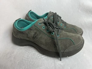 Dansko Women’s Sneakers Shoes Size 41 US 10.5 - 11 Flats Gray Suede Slip Resist - Picture 1 of 6