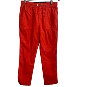 Vineyard Vines Corduroy Jetty Pants Boys XL Orange Pull On Drawstring Pockets - Picture 1 of 9