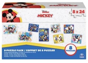 Disney Junior Mickey 8-Puzzle Pack Spin Master Puzzles - Picture 1 of 5