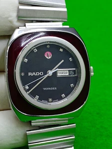 vintage RADO VOYAGER watch 25 Jewels Automatic Day / Date Indicator - Picture 1 of 17