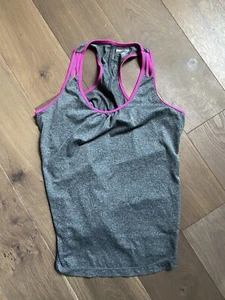 Layer 8 Gray & Pink Workout Tank - Size M - Picture 1 of 4