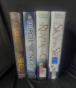 An Ember in the Ashes Complete Set Series by Sabaa Tahir Hardcover Very Good Con - Picture 1 of 9