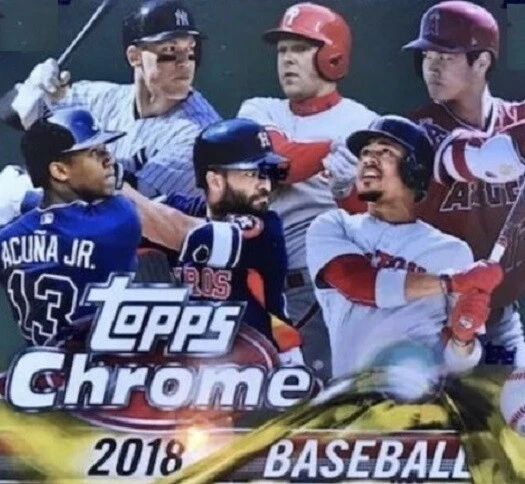 2018 TOPPS CHROME BASEBALL CARDS YOU PICK, COMPLETE YOUR SET, FREE SHIPPING - Image 1 of 1