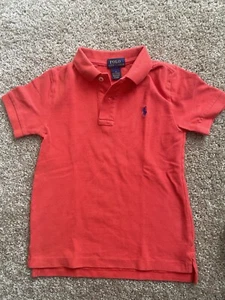 Boys Polo Ralph Lauren red orange Size 6 - Picture 1 of 4