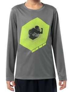 Athletic Works Boys Long Sleeve Graphic Polyester T-Shirt, Sizes XL (14-16) - Picture 1 of 3