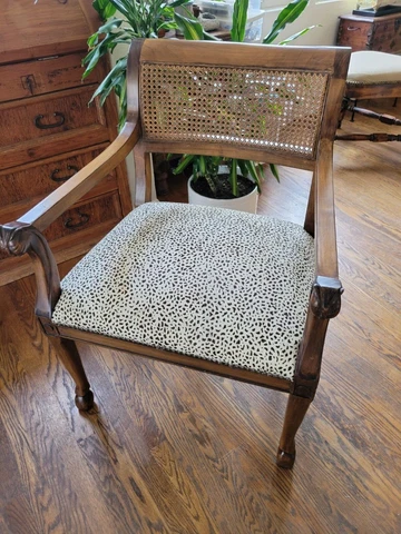 Kreiss Collection cowhide accent chair Cover