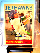 2013 Topps Heritage Brandon Meredith Auto #BM Lancaster Jethawks " Houston "