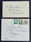 Frances Dee Inscribed Hand Signed Autograph 3x5 Index Card & Envelope Dated 1980
