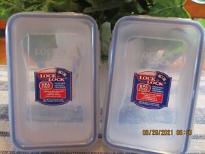 Lock n Lock Food Storage Containers Lot/2 800 ml 27 Ounces .85 Quart HPL816 NEW