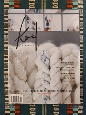 Koel Magazine Issue Yarn Craft No. 5 2018 Like New Used NM Excellent Condition  - Image 1 of 2