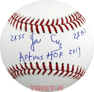Jose Cruz Sr. Signed Autographed ML Baseball Inscribed Astros 2x AS, 2x SS, HOF - Picture 1 of 2
