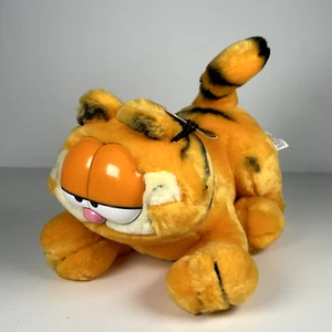 Garfield Vintage 'Gonna Getcha' Plush Soft Toy With Tags Labels Collectable - Picture 1 of 7