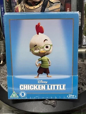 Disney Chicken Little - Limited Edition Steelbook BLU-RAY ALL ZONE ABC NEW! Foto 1 de 4
