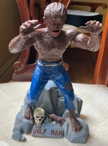 Vintage Aurora 1962 Wolfman Monster Model Kit Assembled & Nicely Painted - Picture 1 of 3