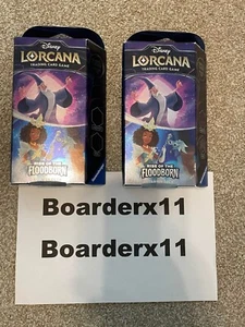 Set 2 Starter Deck Sigillato Disney Lorcana L'Ascesa del Diluvio + Booster Pack - Foto 1 di 1