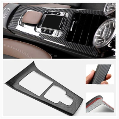 For 2019-2022 Mercedes-Benz A-Class W177 Car Gear Box Pancel Trim Carbon Fiber - Image 1 of 4