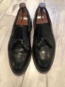 Allen Edmonds Men's Grayson Tassel Loafer Black Size 9.5D - Picture 1 of 23