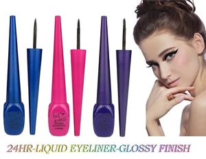 24 STUNDEN SCHWARZ wasserdicht Eyeliner Eyeliner Eyeliner Flüssigstift Bleistift Hochglanz Effekt Make-up - Bild 1 von 9
