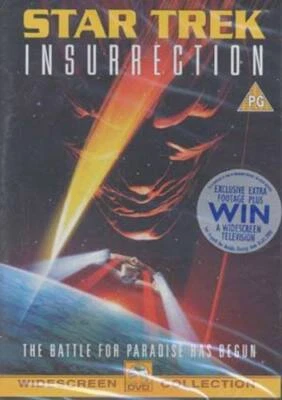 Star Trek IX - Insurrection DVD (2000) Patrick Stewart, Frakes (DIR) cert PG - Image 1 of 2
