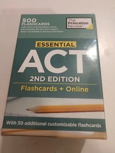 Essential ACT 2nd ed 500 Flashcards + Online Need-to-Know Topics & Terms - Imagen 1 de 4