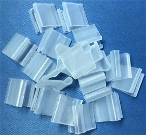 101 Pieces of Clear Plastic V Balloon Clips Tie for Sealing,Wedding Party Christ - Picture 1 of 7