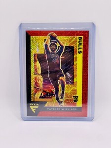 Patrick Williams 2020-21 Panini Flux Red Mojo /49 Rookie RC Bulls