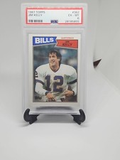 Jim Kelly 1987 Topps #362 Rookie Card PSA 6 EX-MT RC Buffalo Bills!