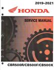 2019-2021 Honda CBR500R CB500F CB500X Factory Service Shop Manual MKP02-OEM