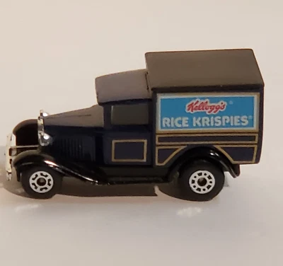 Matchbox Model A Ford Kelloggs Rice Krispies Blue Delivery Truck 1:64 NM Cond - Image 1 of 4