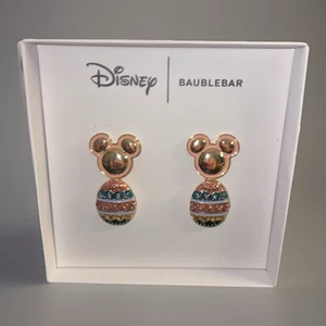 Baublebar x Disney Mickey Mouse Crystal Easter Egg Drop Earrings - Picture 1 of 2