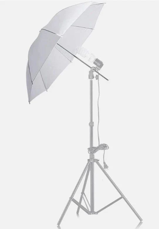 NEEWER 33" 83 cm Estudio Flash Translúcido Blanco Suave Paraguas Foto 1 de 4