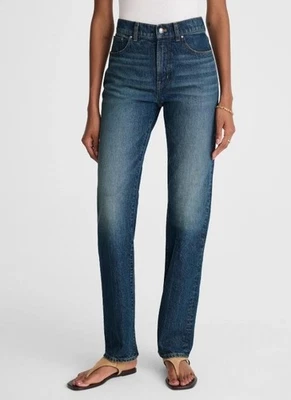 Madewell The Tall Longline Straight Jeans Greendale Wash Size 32 NWT NW485 - Image 1 of 4