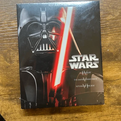 Star Wars Trilogy Blu-ray/DVD, 2013 6-Disc Set SEALED A New Hope Return of Jedi - Image 1 of 4