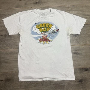 Y2K Green Day Dookie Vintage Shirt Official White Unisex Size Medium Music Band - Bild 1 von 6