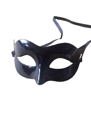 SUPERHERO MASQUERADE FACE MASK UNISEX COLOR BLACK SIZE OS - Image 1 of 4