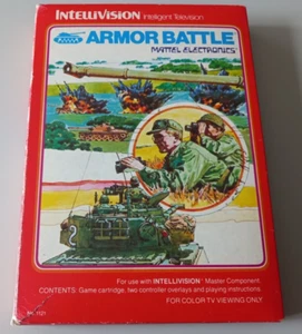 Jeu Mattel Intellivision "Armor Battle" complet en boîte (n°5589P) - Imagen 1 de 9